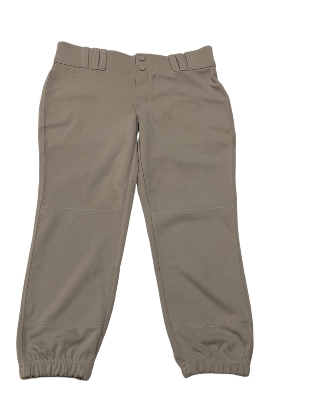 CHAMPRO Girls Youth Fastpitch Softball Pants Gray XL Tournament Knicker Athletic